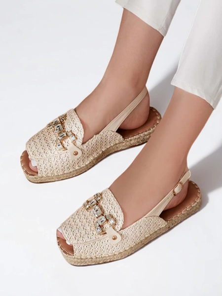 Royalfashion Női espadrilles nyitott orral