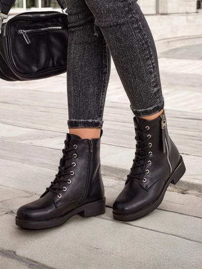 Royalfashion Női fűzős csizmák Selocii