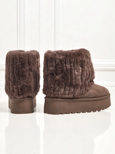 Női szőrmés hócsizma stílusú cipő Irelle