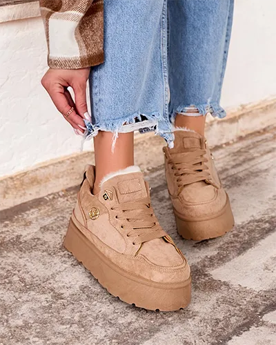 Royalfashion női Zoovi melegített tornacipő