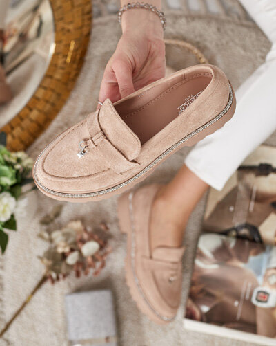 Royalfashion Női mokaszinok cirkóval Ali