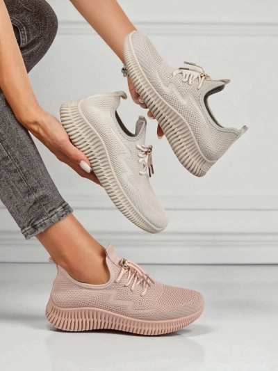 Aurelia Rosa – női Royalfashion sportcipő szövetből, rózsaszín, lapos talpú