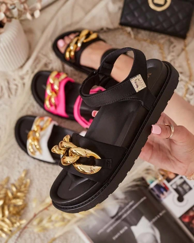 Royalfashion Női Orette láncos szandál
