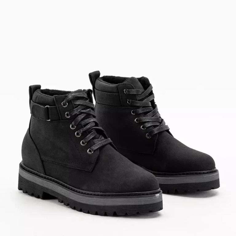 OUTLET Fekete női túracipő Endseio - Lábbeli