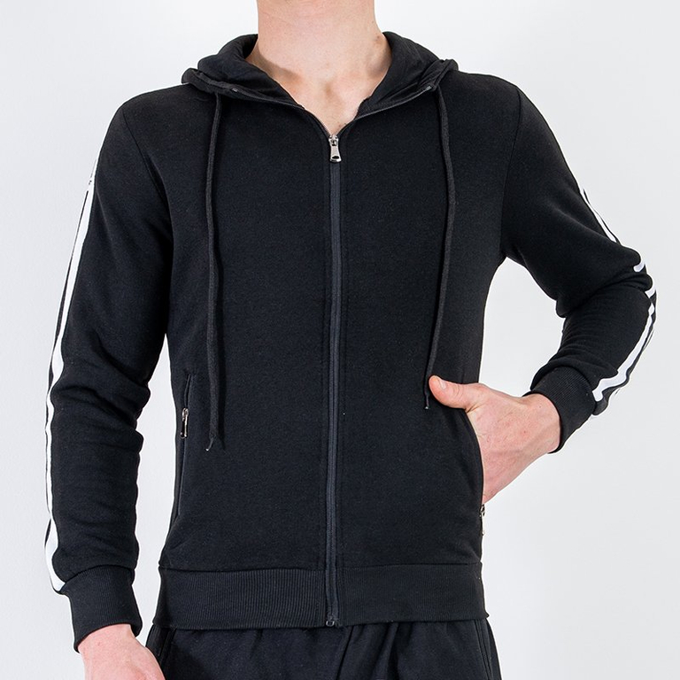 Fekete meleg férfi pulóver - Ruházat