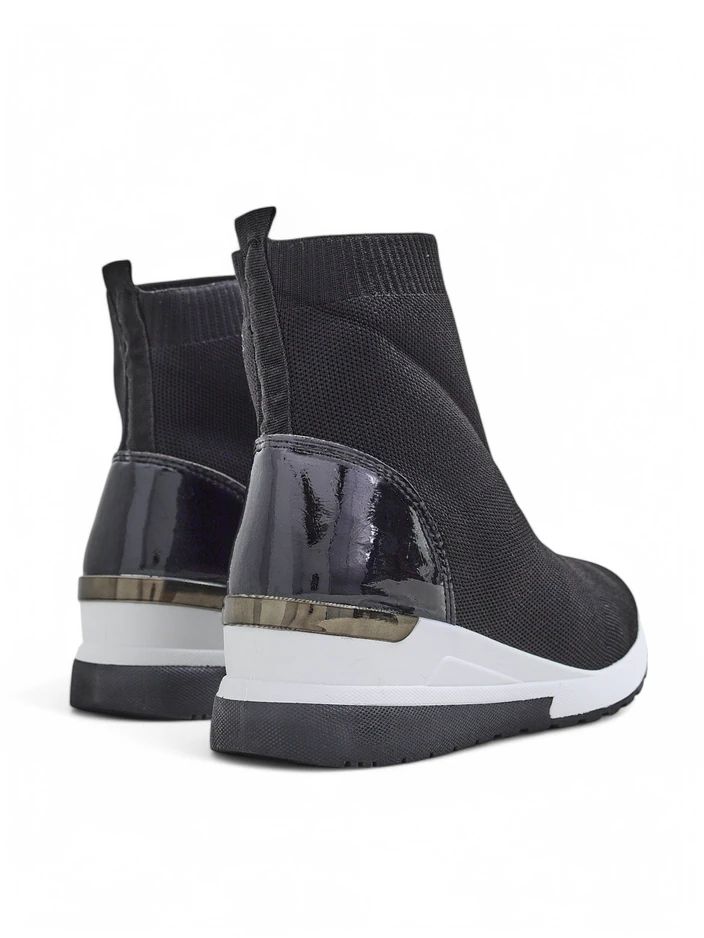 Royalfashion Női slip-on wedge sneaker strasszokkal Viseq