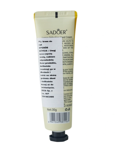 Sadoer Kézkrém Citrom 30 g