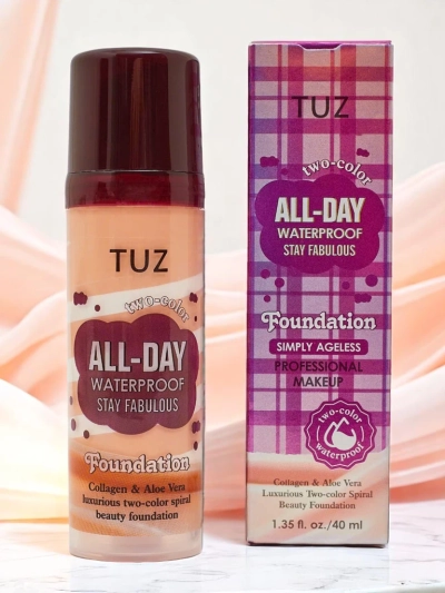 Két tónusú, kollagénes, hidratáló arcalapozó Bézs