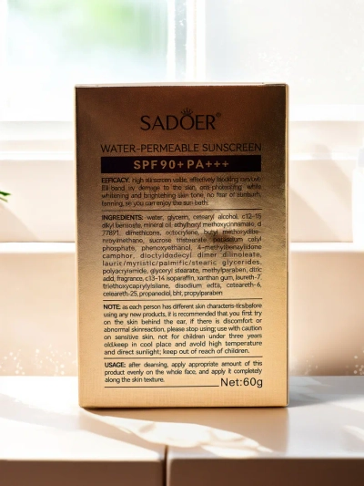 SADOER Napvédő Krém 90 SPF 60g