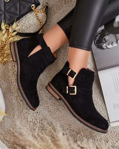 Royalfashion Női Geronsa kivágott csizma