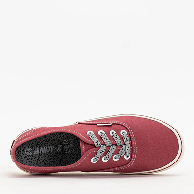 OUTLET Sötét rózsaszín női tornacipő Isyia - Lábbeli