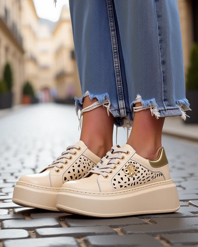 Royalfashion Női perforált sportcipők Jovixi