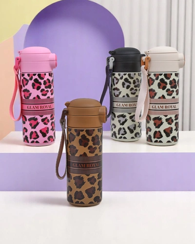Royalfashion Hőszigetelt bögre kifolyóval Glam Leo