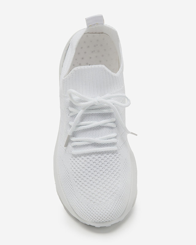 Erina női fehér szövet sportcipő - Lábbeli