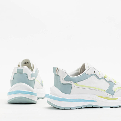 Fehér-kék női sportcipő Kilila - Lábbeli