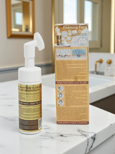 Aurelia Golden Snail Arctisztító Hab Mucinnal 150ml Luxus