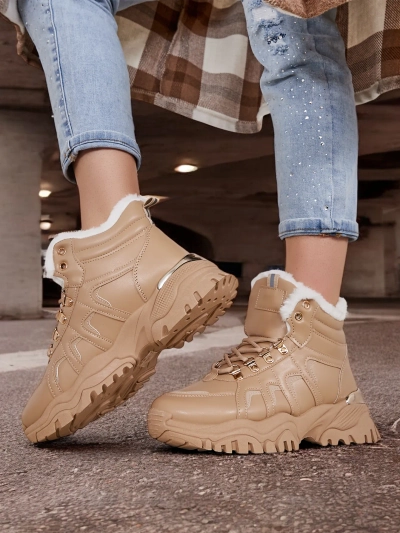 Royalfashion Női Sneakers Szőrös Bélés Megigna