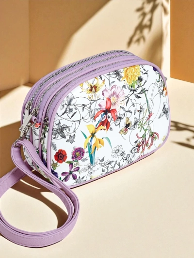 Royalfashion Kis női kézitáska ökobőrből Floriana