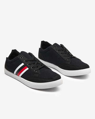 Fekete férfi sportcipő Jerek tornacipő - Lábbeli