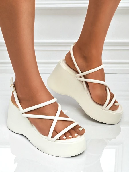 Royalfashion Női éktalpas szandál Skyline Straps