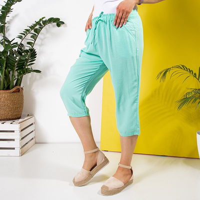 Női 3/4 PLUS SIZE rövidnadrág - Ruházat