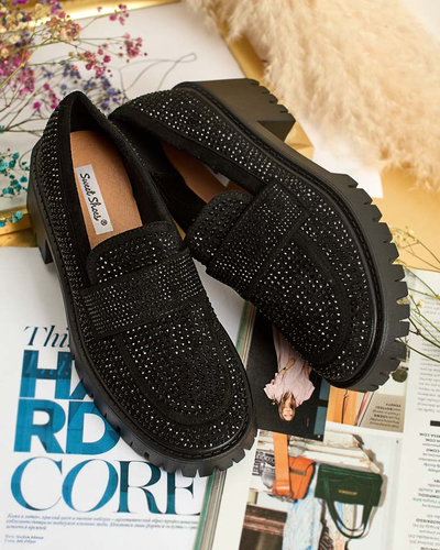 Royalfashion Női mokaszinok cirkóval Epolls