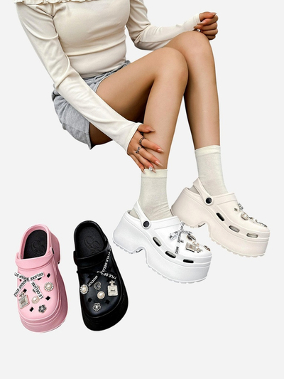 Royalfashion Női gumipapucs díszítéssel Dellos