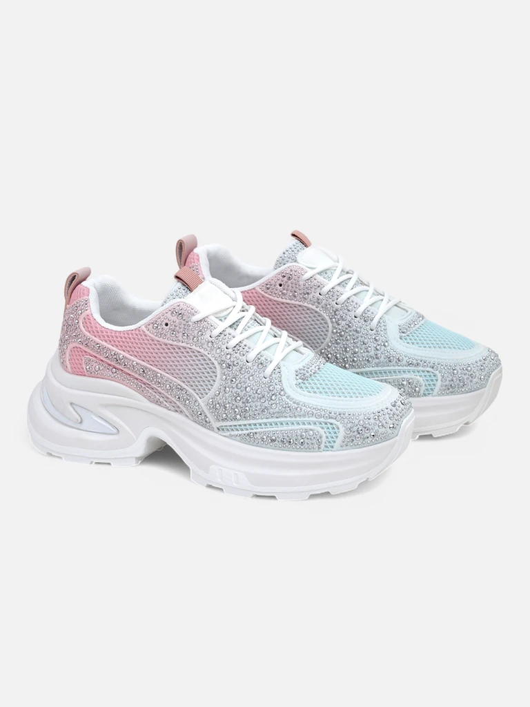 Royalfashion Női sportcipők strasszkövekkel Bloss