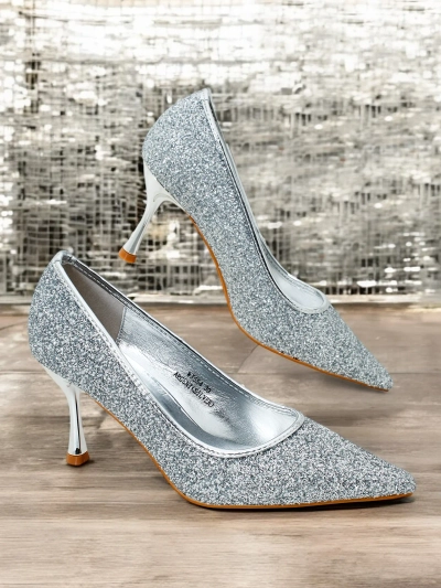 Royalfashion Női magassarkú cipő zirkóniummal Letello