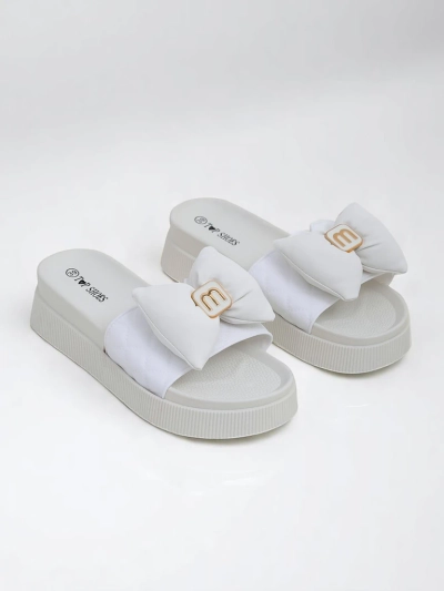 Royalfashion Női platform papucs masnival Mivo Jump