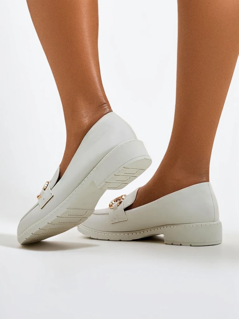 Royalfashion Női mokaszin matt öko-bőrből Bayla