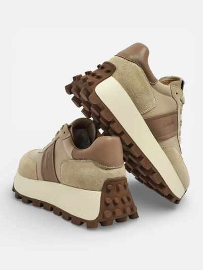 Női sportos sneakerek természetes bőrből - Naterre