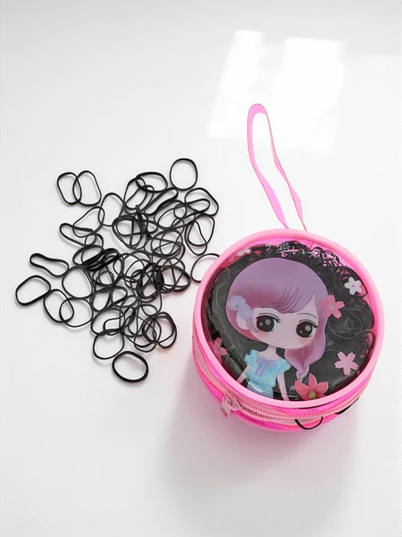 Royalfashion Sokszínű szilikon hajgumik díszdobozban