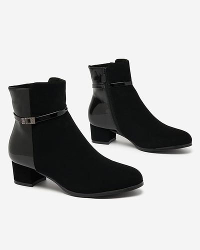 Royalfashion Női alacsony tűsarkú csizma Tevrata