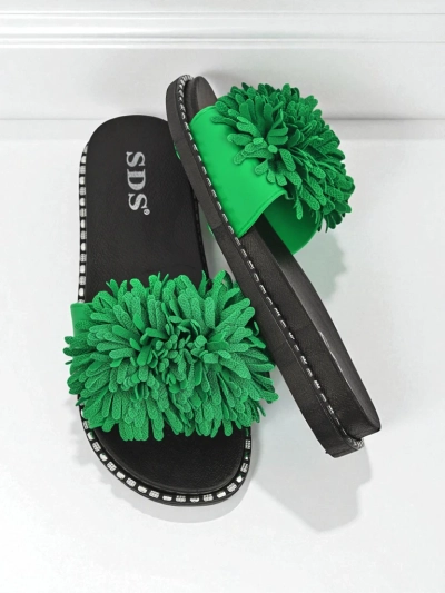 Royalfashion Női lapos talpú papucs Flora Blide