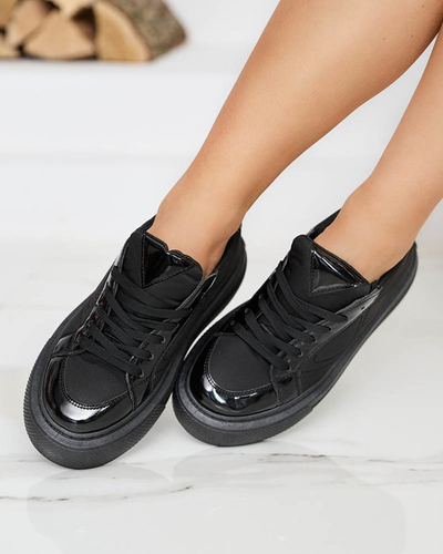 OUTLET Fekete női sportcipő Smaqo - Lábbeli