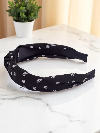 Royalfashion Fonott mintás hajpánt Grafity Boom