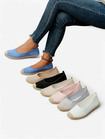 Royalfashion Női öko velúr espadrilles Aroles