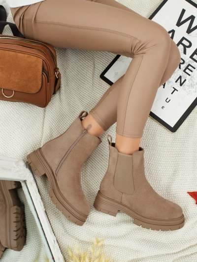 Női Lunvor a'la chelsea csizma öko-velúrból