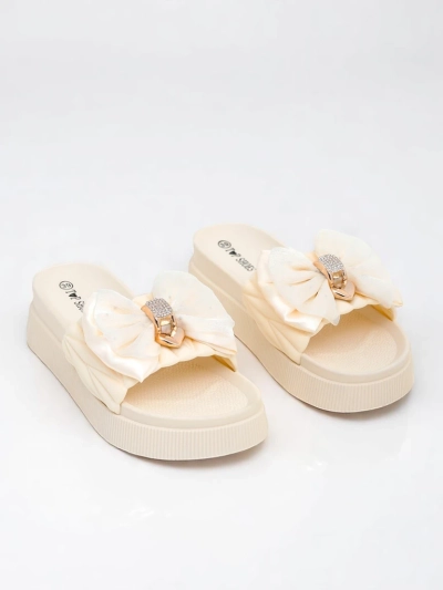 Royalfashion Női platform papucs masnival Sento Pace