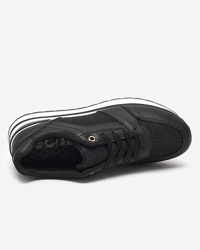 OUTLET Fekete női sportcipő Uzzuci- Footwear