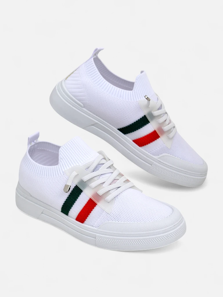 Royalfashion női tornacipő színes csíkokkal Ettas