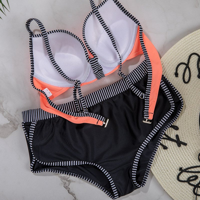 Narancssárga kétrészes fürdőruha - Fehérnemű