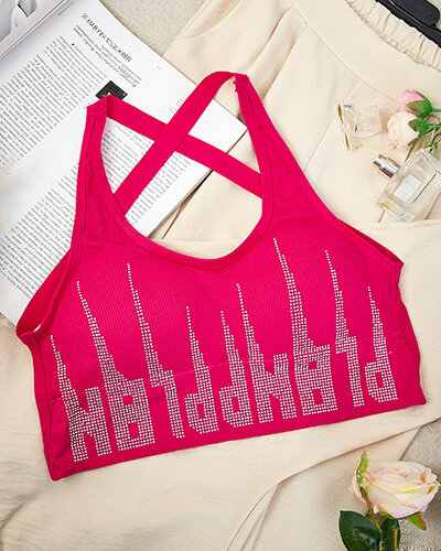 Royalfashion Női sportmelltartó cirkofrizura