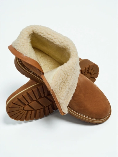 Wyższe botki damskie eko zamszowe Liora