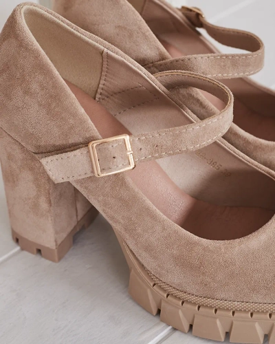 Royalfashion Női öko-szarvasbőr Elomma pumpa