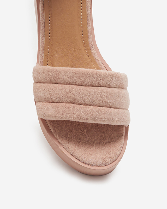 Rózsaszín női ékszandál Okita - Cipők