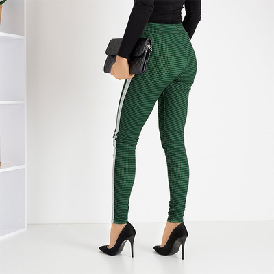 Zöld kutyás leggings - ruházat