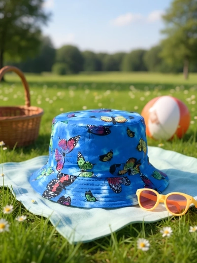 Royalfashion Gyerek Kalap Színes Mintával