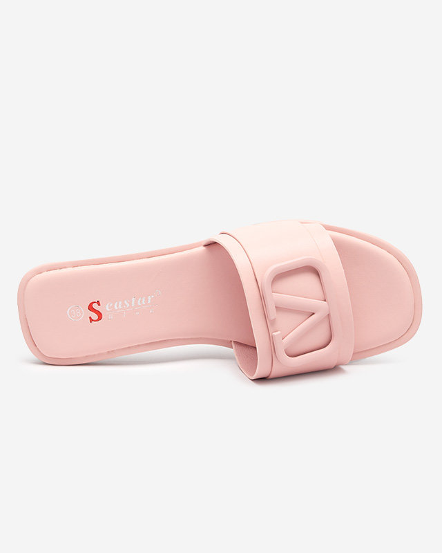 OUTLET Púderes női papucs eco bőrrel Cartec - Lábbeli